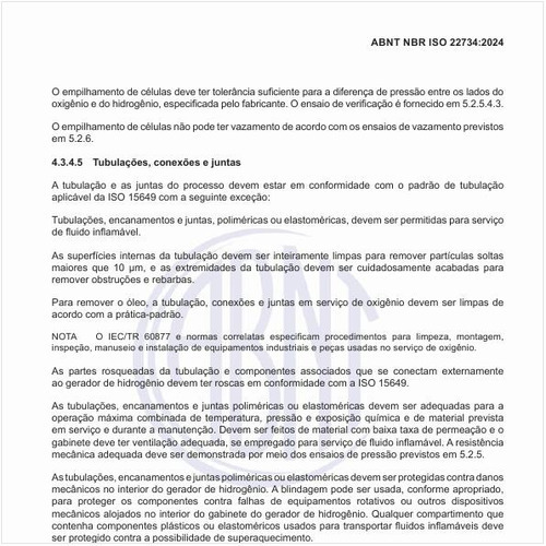 Por que as tubulações, conexões e juntas devem estar em conformidade?