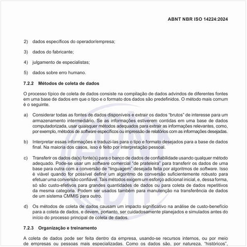 Quais são os métodos de coleta de dados?