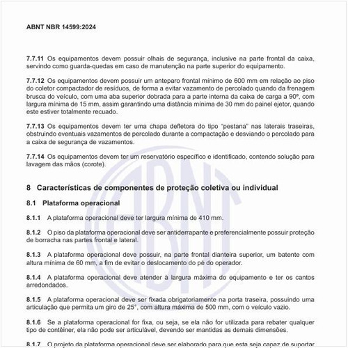 Quais são as características de componentes de proteção coletiva ou individual?