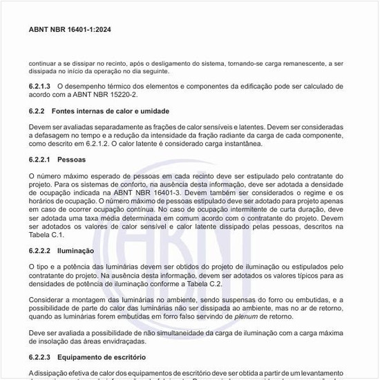 Como avaliar as fontes internas de calor e umidade?