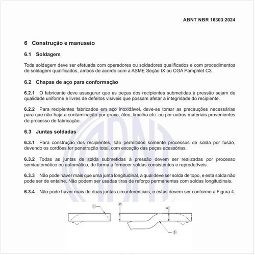 Como realizar a construção e o manuseio dos recipientes?