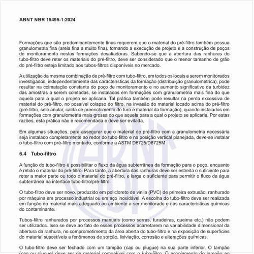 Qual a função do tubo-filtro?