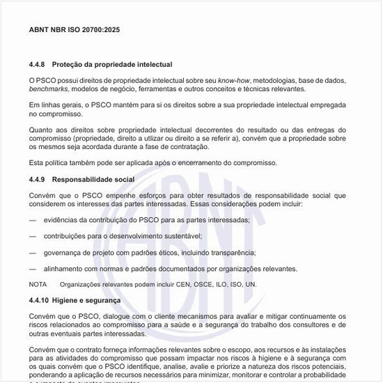 Por que existe uma proteção da propriedade intelectual do  PSCO sobre o seu know-how?