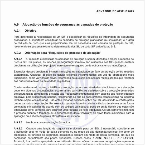 Como proceder na alocação de funções de segurança às camadas de proteção?