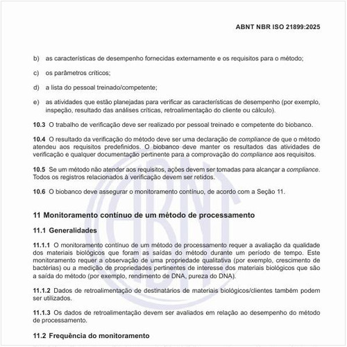 Por que fazer um monitoramento contínuo de um método de processamento?