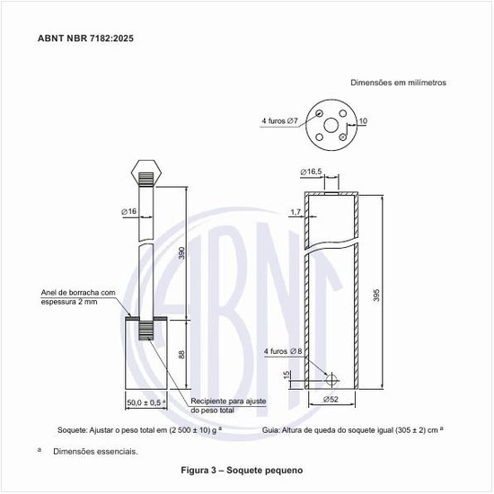 Qual é a aparência de um soquete pequeno?