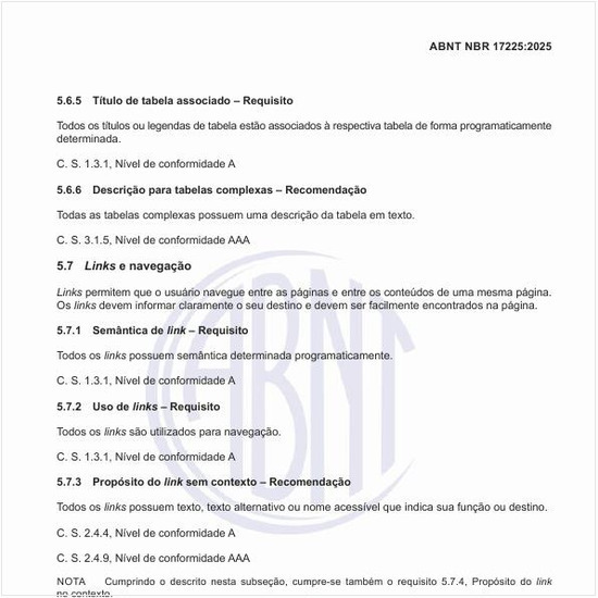 O que são os links e navegação?