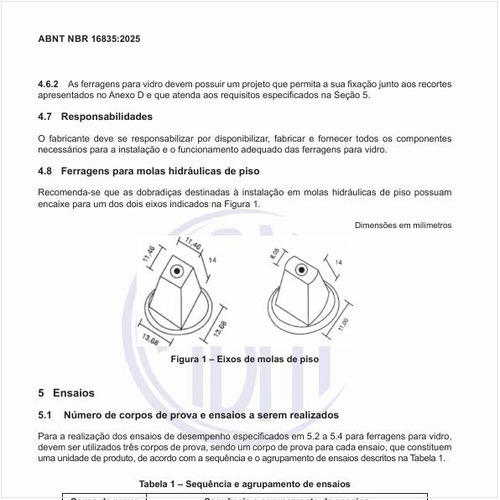 Qual deve ser a sequência e o agrupamento dos ensaios?