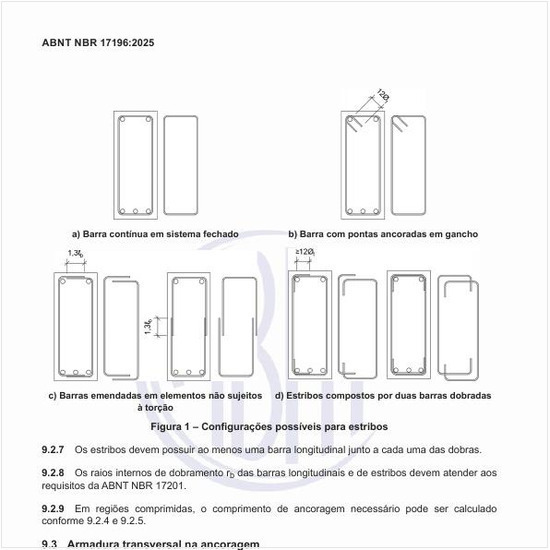 Como dimensionar a armadura transversal na ancoragem?