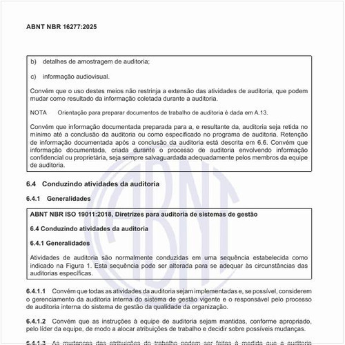 E como conduzir as atividades da auditoria?