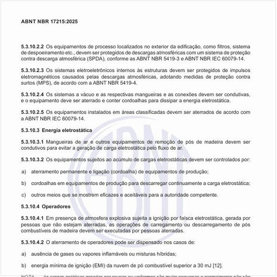 Por que se deve controlar a energia eletrostática?