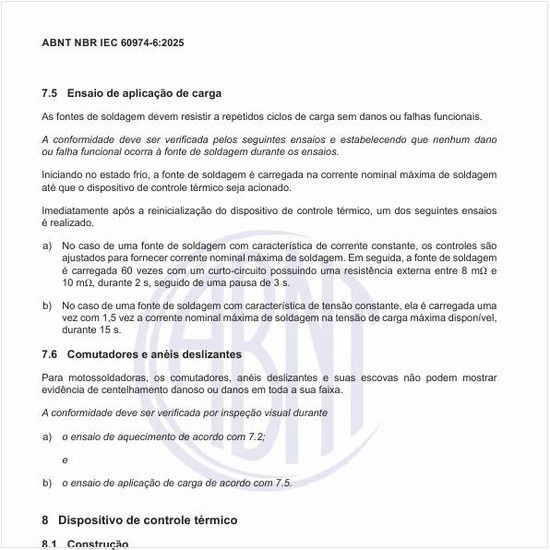 Por que realizar o ensaio de aplicação de carga?