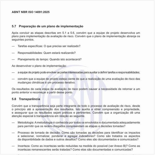Como realizar a preparação de um plano de implementação?