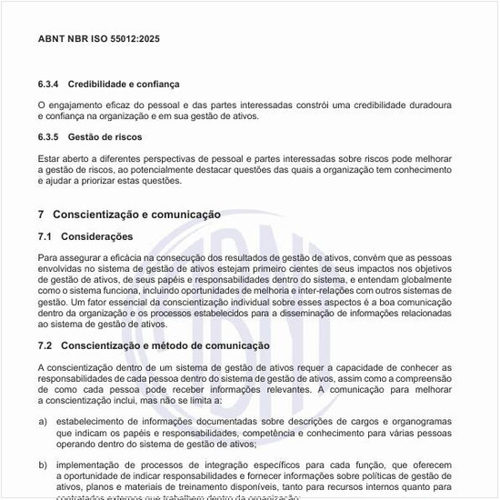 Por que assegurar a eficácia dos resultados cm a conscientização e comunicação?