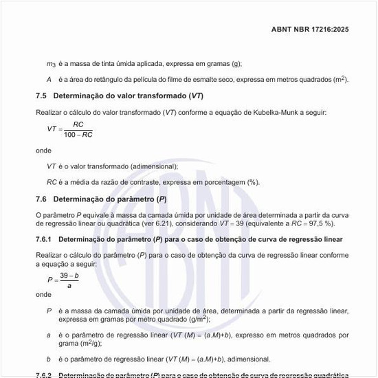 Como fazer a determinação do valor transformado (VT)?