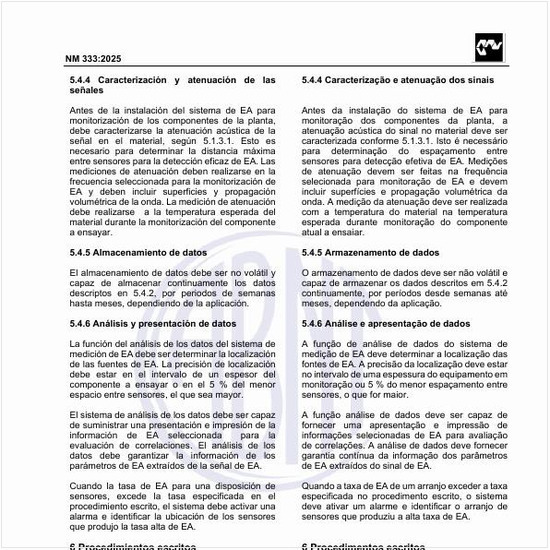 Como realizar a caracterização e atenuação dos sinais?