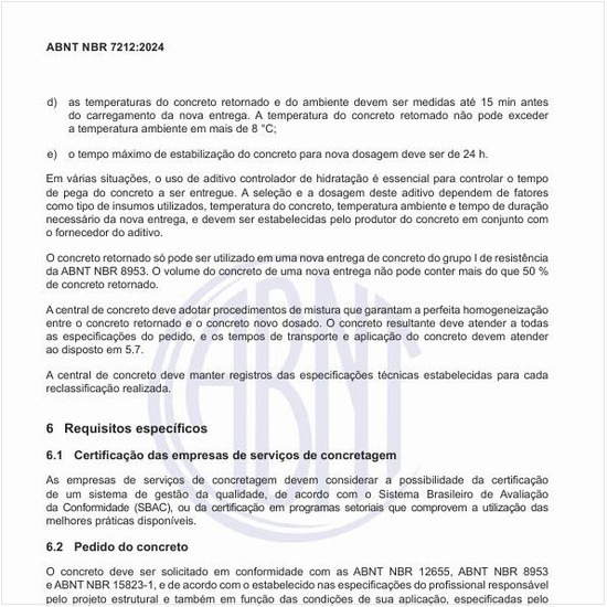 Quais são os requisitos específicos?