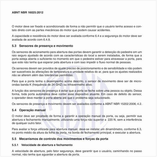Qual a fórmula básica do cálculo da velocidade de fechamento da porta?