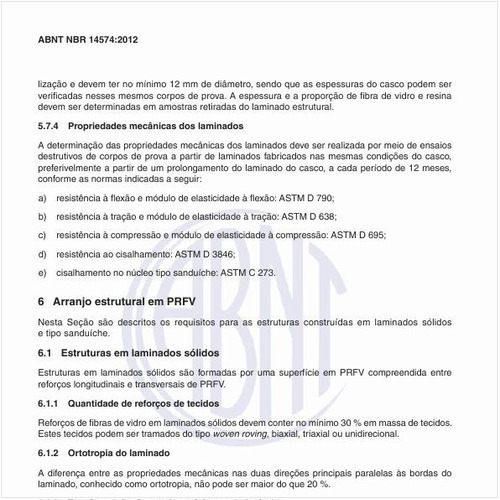Qual deve ser a tensão normal e a deflexão relativa máximas admissíveis para estruturas em laminados sólidos?
