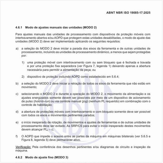 Como operar o modo de ajustes manuais das unidades?