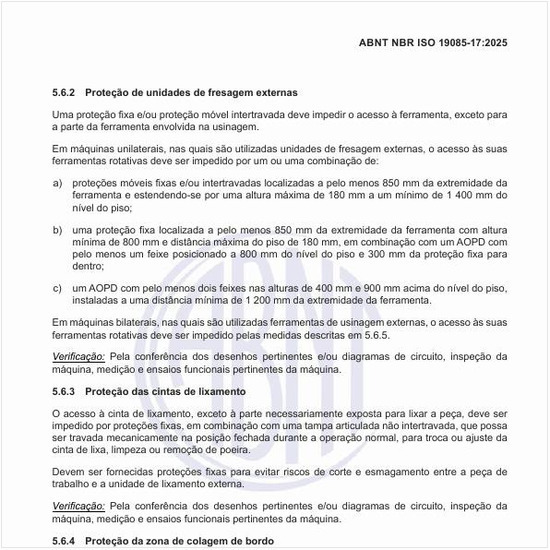 Como realizar a proteção de unidades de fresagem externas?