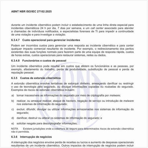 O que são os custos de extorsão cibernética?