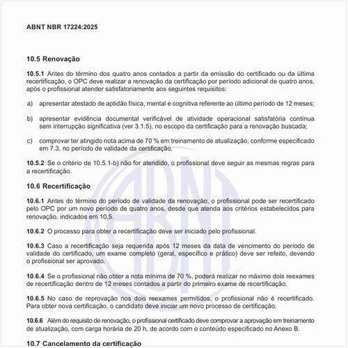 Quando o profissional deve fazer a recertificação?