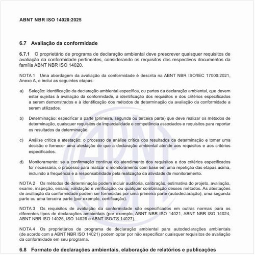 Por que se deve prescrever um programa de avaliação da conformidade?