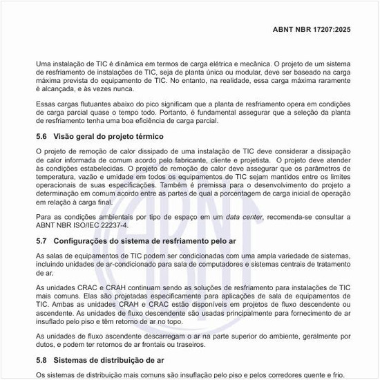 Quais as configurações do sistema de resfriamento pelo ar?