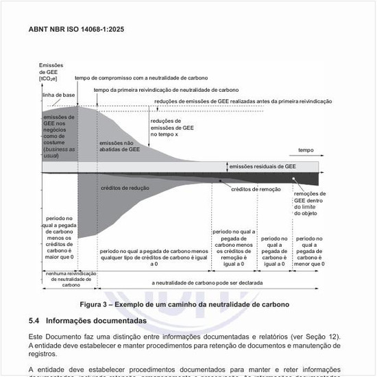 Como é um exemplo de um caminho da neutralidade de carbono?