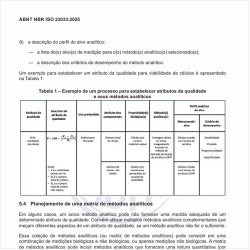 Como realizar o planejamento de uma matriz de métodos analíticos?