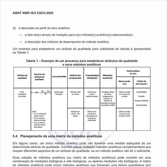 Como realizar o planejamento de uma matriz de métodos analíticos?