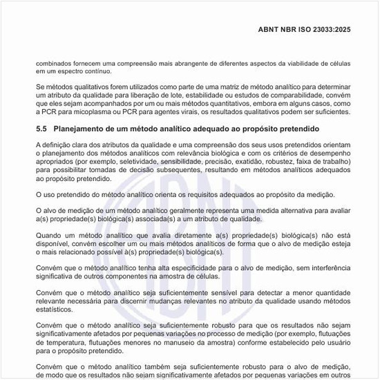 Por que fazer o planejamento de um método analítico adequado ao propósito pretendido?