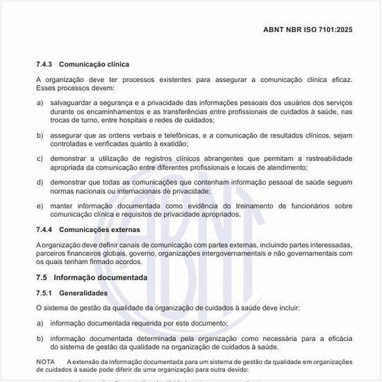 Por que a empresa deve possuir uma informação documentada?