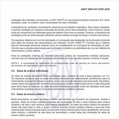 O que representam as salas de ensaio coletivo?