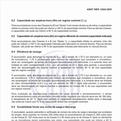 Qual a eficiência de recarga?