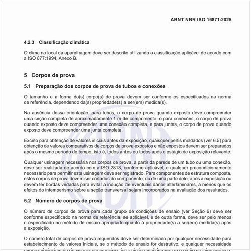 Qual deve ser o número de corpos de prova?