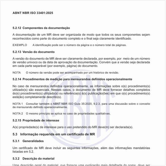 Quais são os procedimentos de medição para mensurandos definidos operacionalmente?