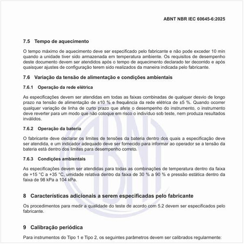 Por que fazer a calibração periódica dos instrumentos?