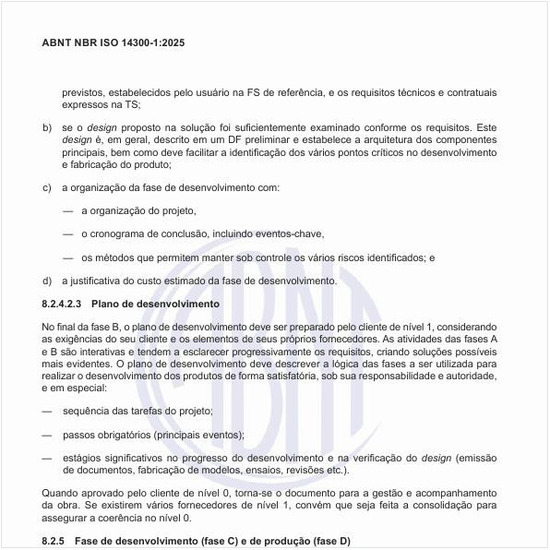 Em que consiste a fase de desenvolvimento (fase C)?