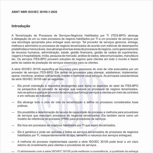 Quais são as entidades-chave do ITES-BPO?