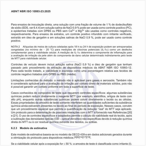 O que é o modelo de estimativa do teste?