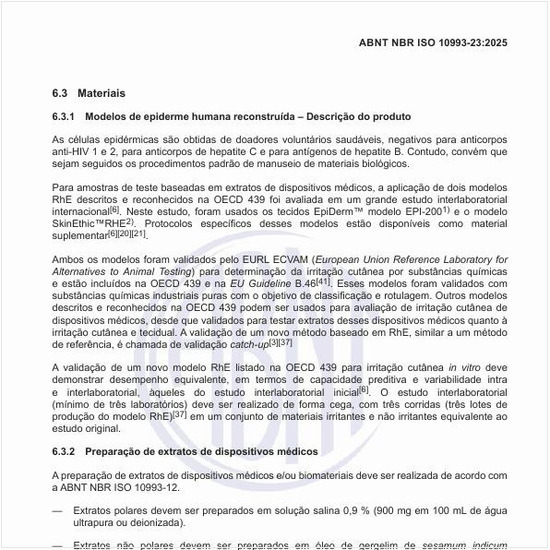 Como realizar a preparação de extratos de dispositivos médicos?