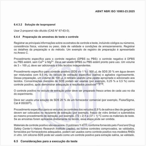 Como fazer a preparação de amostras de teste e controle?
