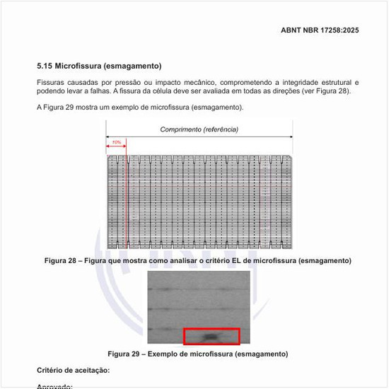 Como identificar o anel de estriação?
