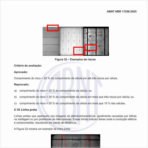 O que são as linhas pretas?