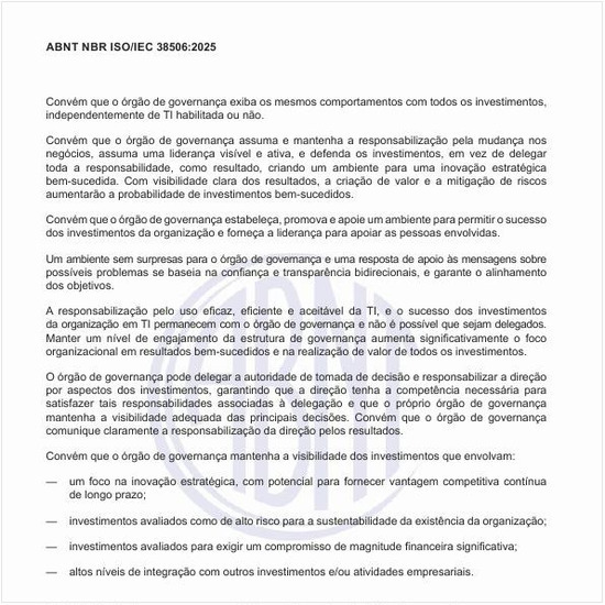Qual deve ser o modelo de governança de TI?