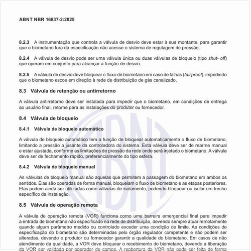 Qual é a função da válvula de bloqueio automático?