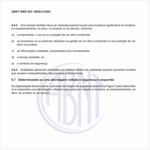 Como pode ser representado o processo de triagem de segurança?