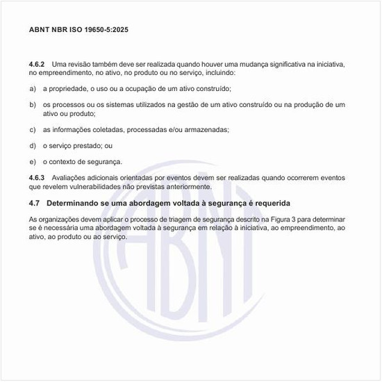 Como pode ser representado o processo de triagem de segurança?
